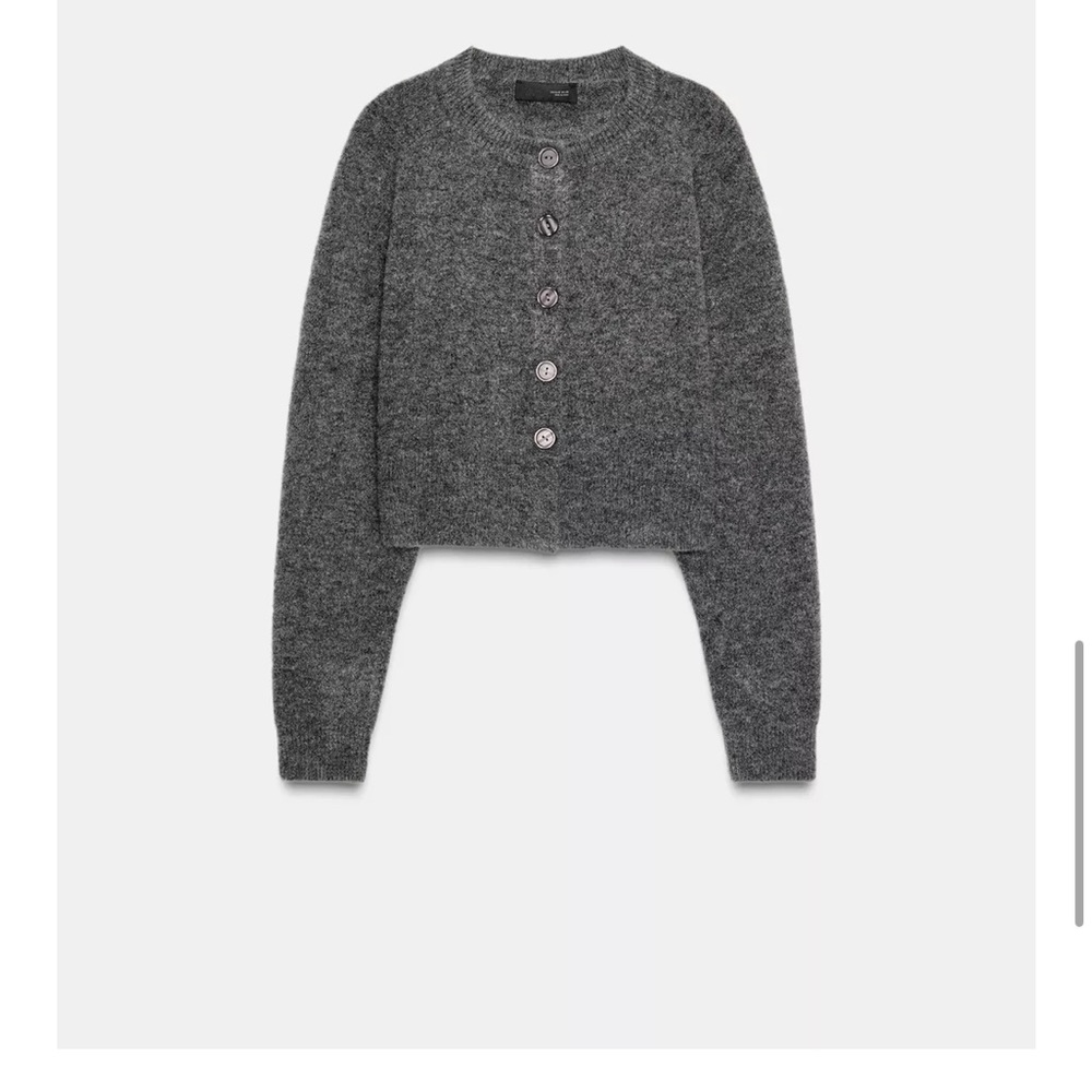 Zara Charcoal Gray Women's Cardigan